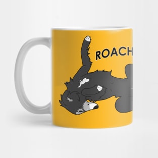 Black Silken Windhound Roach Mug